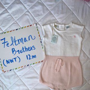 Feltman Brothers Girls Knit romper